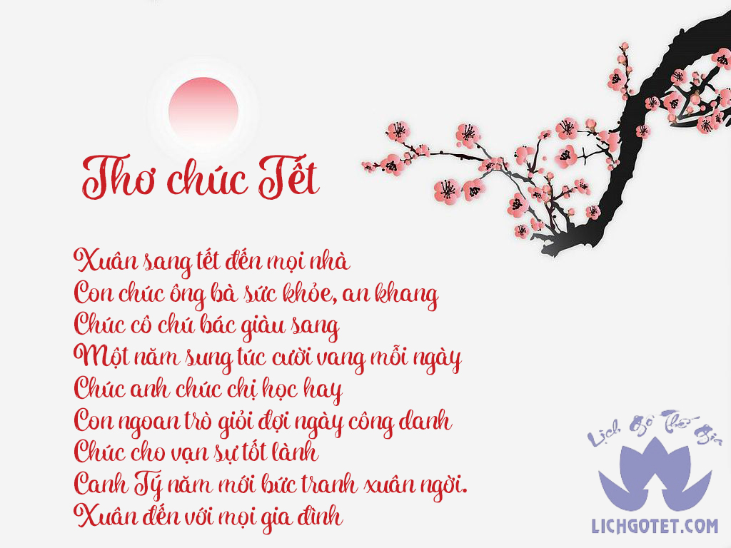 1001+ Bài thơ chúc Tết ngắn gọn và hay nhất cho năm 2026