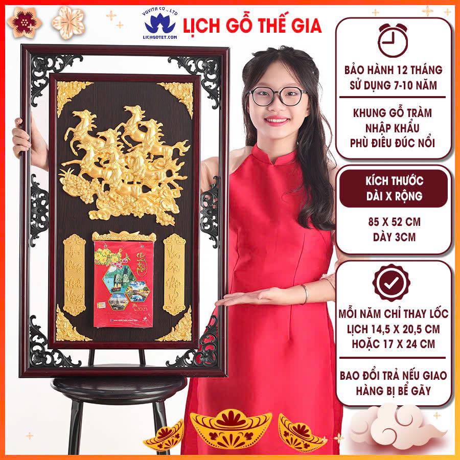 Bảo quản lịch gỗ treo phòng khách là nghệ thuật giữ gìn nét đẹp bền lâu