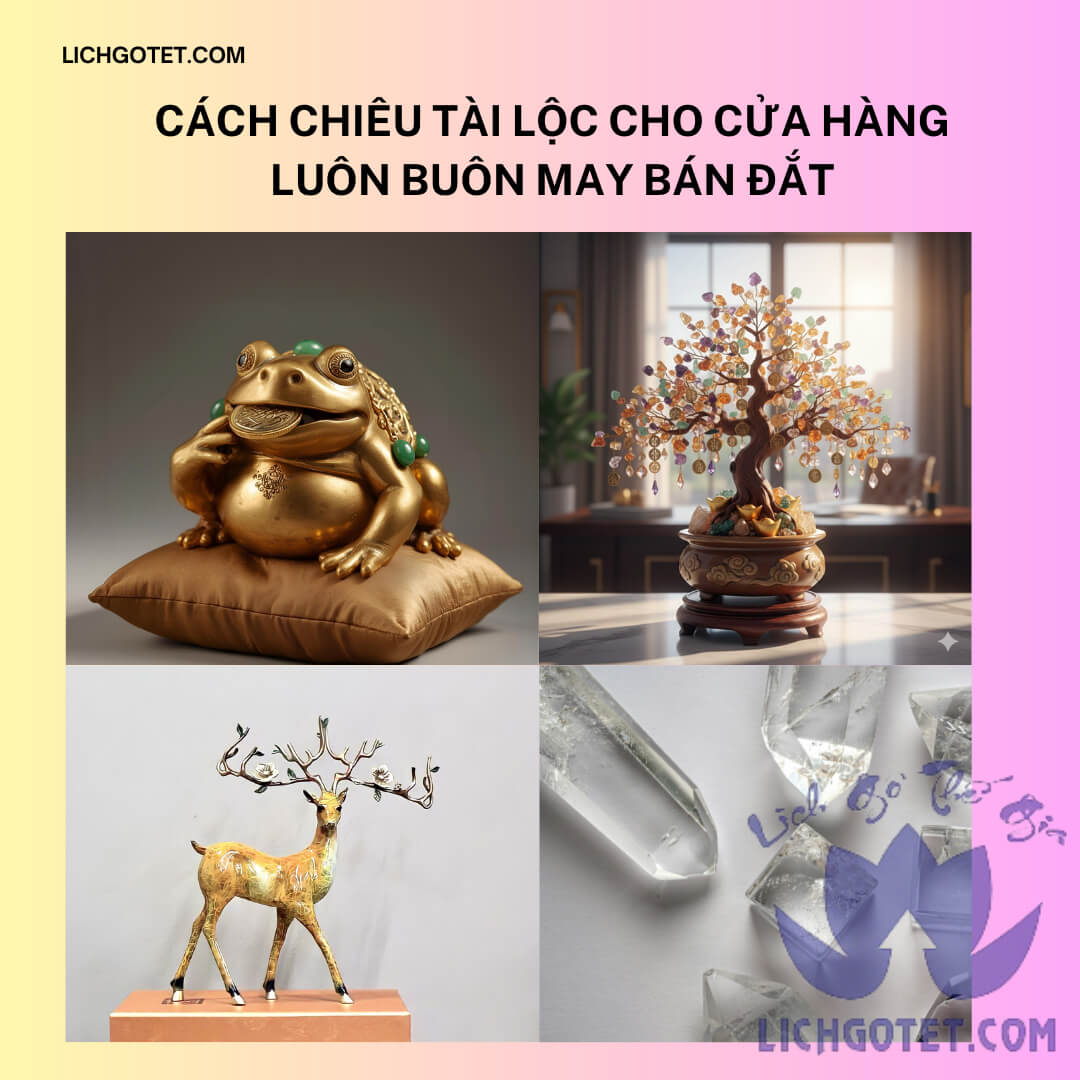 Gợi ý 5 cách chiêu tài lộc cho cửa hàng áp dụng nhiều nhất