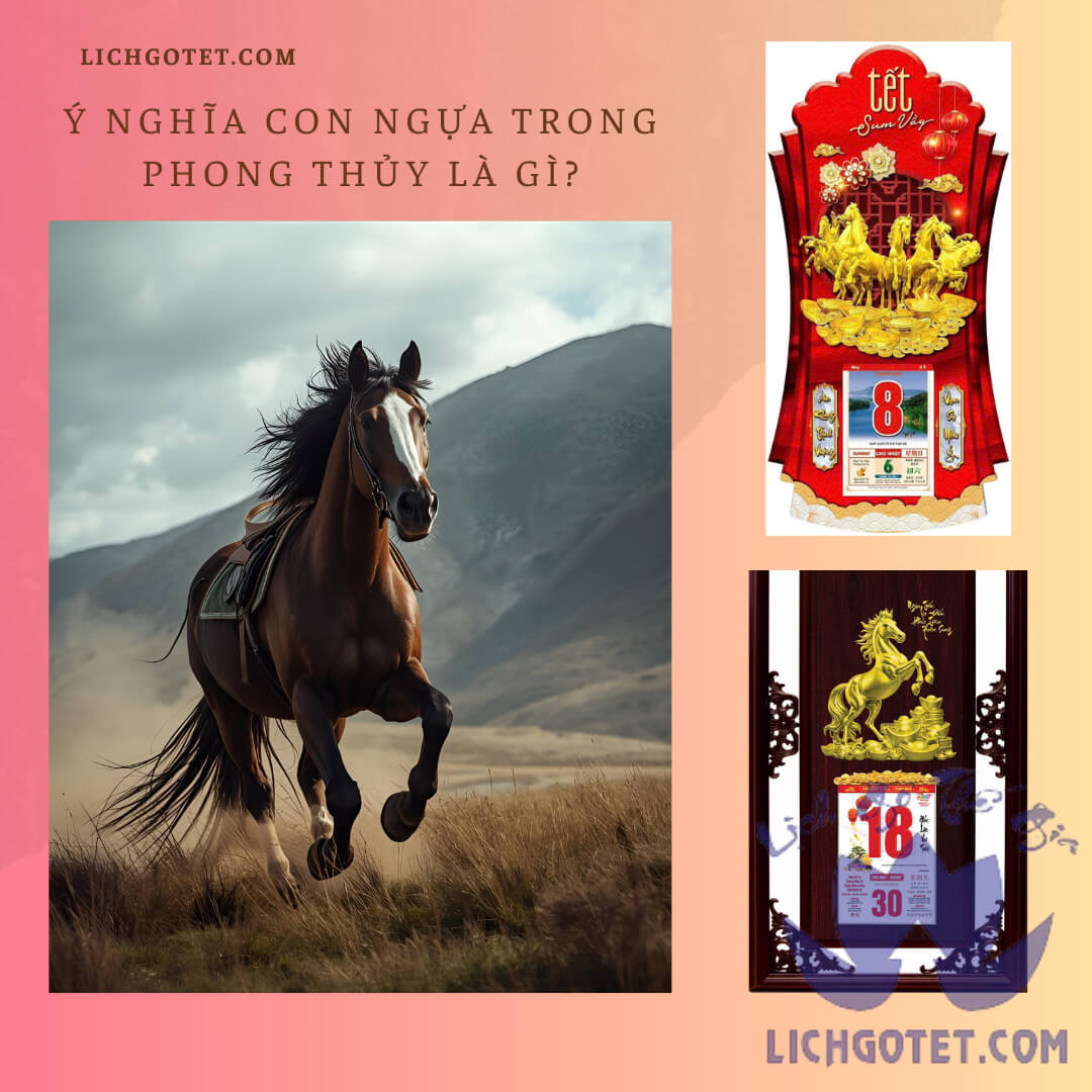 Ý nghĩa con ngựa trong phong thủy: Giải mã từng hình tượng!