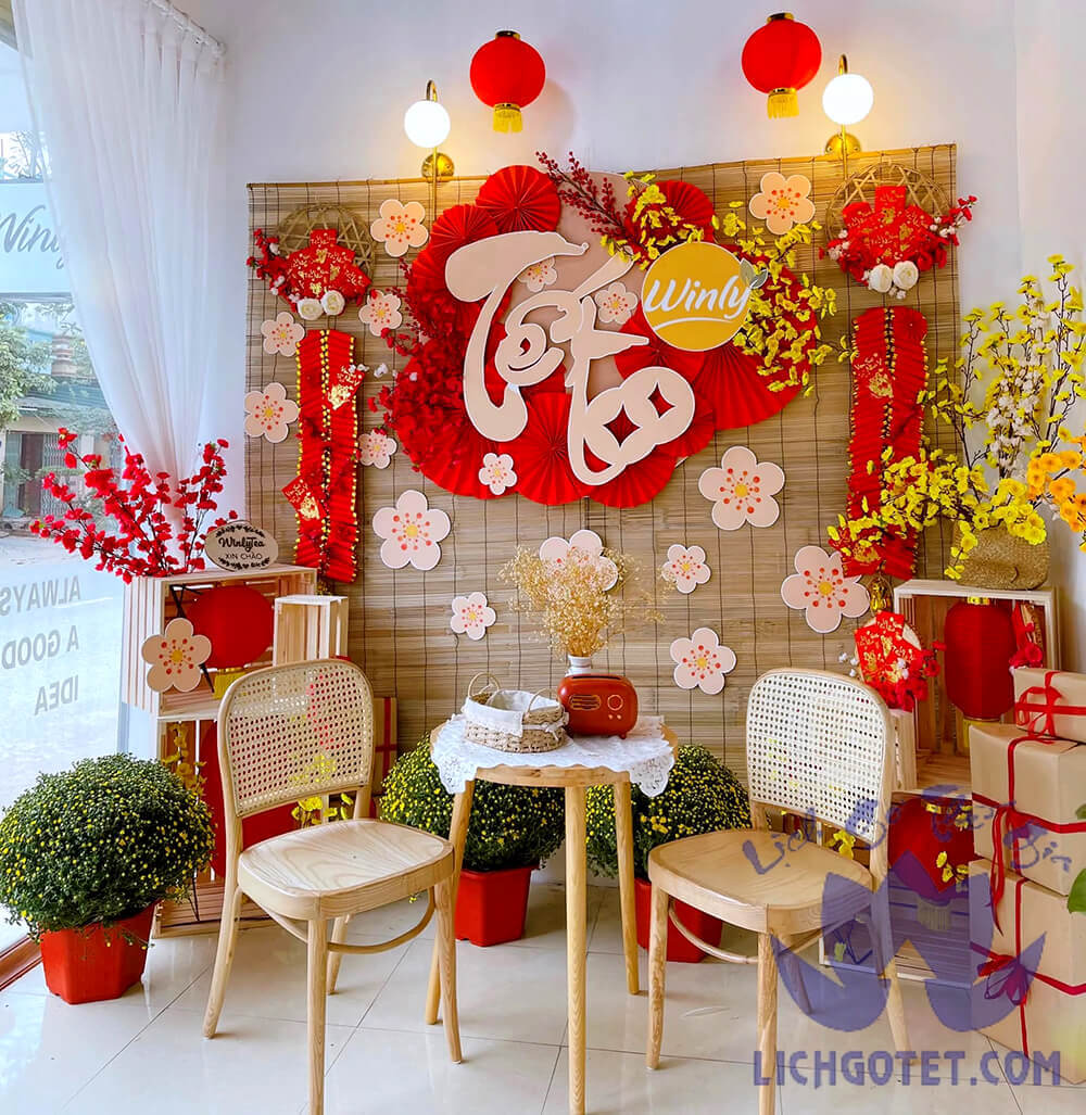 Top 9 Ý Tưởng Trang Trí Tết Văn Phòng Đẹp, Mới Nhất