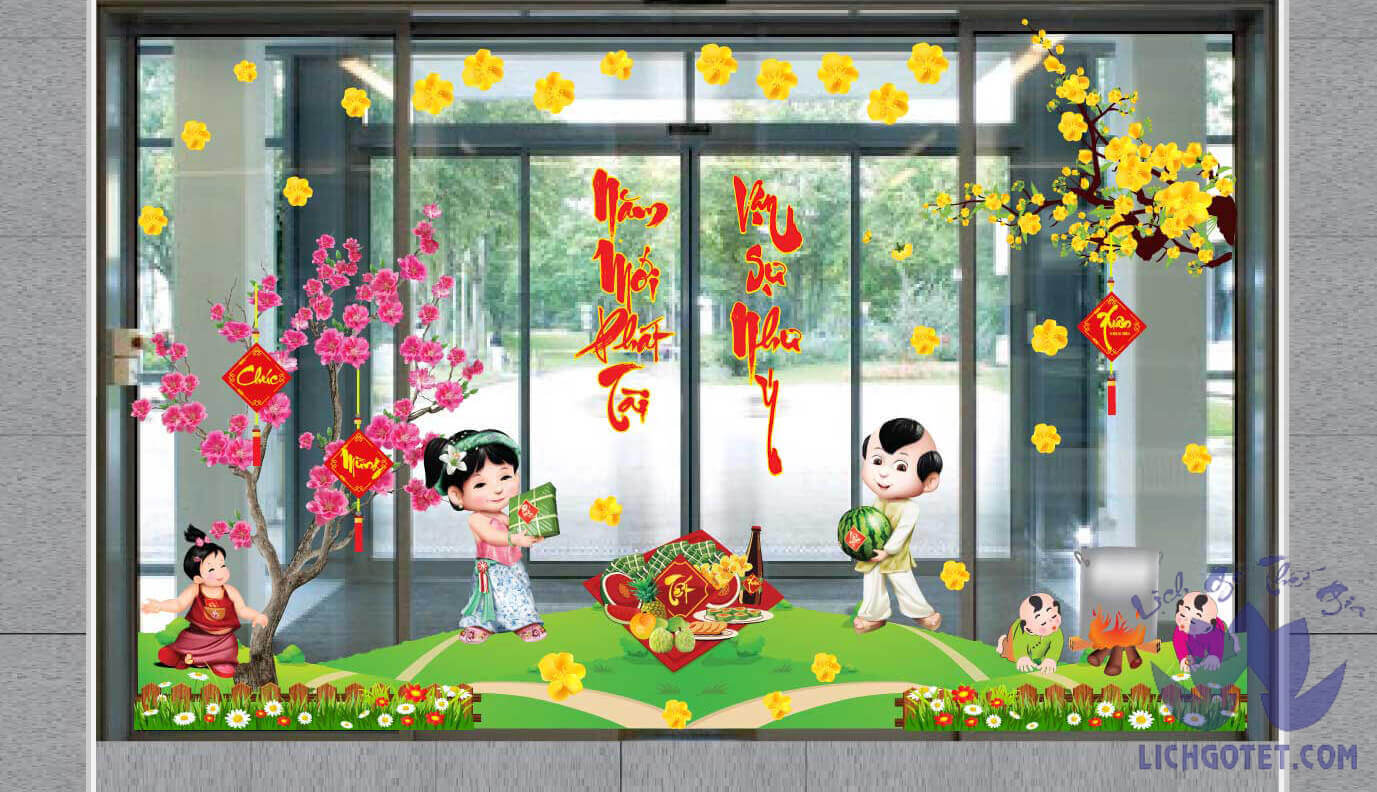 Top 9 Ý Tưởng Trang Trí Tết Văn Phòng Đẹp, Mới Nhất